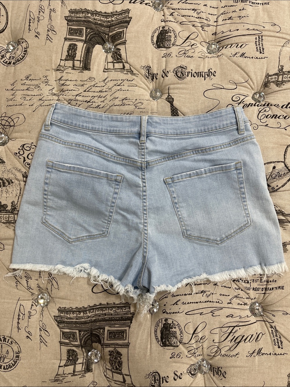 Forever 21  Frayed Hem Denim Shorts - Picture 8 of 8